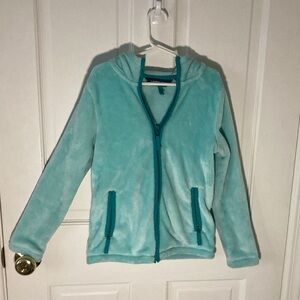 Kids Aqua Fleece Jacket